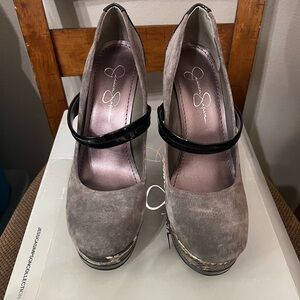 Jessica Simpson Cheetah Heels - Size 8 1/2